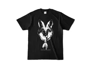 白上フブキ一周年記念Tシャツ（黒） カラーTシャツ - S - ブラック (濃色)の公式画像