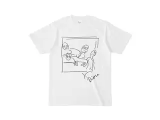 鷹宮リオン　ゲ◯ニカTシャツ ゲ◯ニカTシャツ - S - 白の公式画像