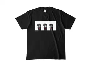 雨森小夜 オリジナルTシャツ(黒) 雨森小夜 オリジナルTシャツ(黒) Tシャツ(A) - M - 黒の公式画像