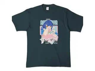 天宮こころ のゆめふわＴシャツ カラーTシャツ - XL - デニムの公式画像