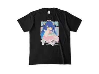 天宮こころ のゆめふわＴシャツ カラーTシャツ - M - ブラック