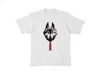 大神ミオ　ミオT（ホワイトアッシュ：色あり） カラーTシャツ - XL - アッシュ (淡色)の公式画像