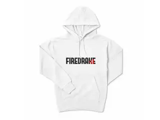 ドーラ　FIREDRAKEぱーかー(白) パーカー - S - ホワイト