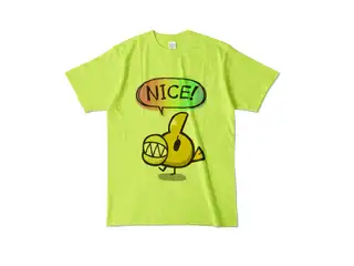 荒咬オウガ 活動半年&4万人記念オリジナルTシャツ 【ライトグリーン・Lサイズ】ないすっちぃTシャツの公式画像