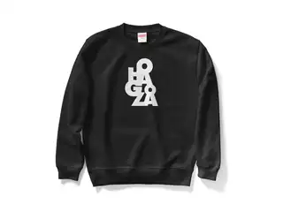 本間ひまわり オリジナルスウェット 本間ひまわり オリジナルスウェット しゃれござスウェット - M - ブラックの公式画像