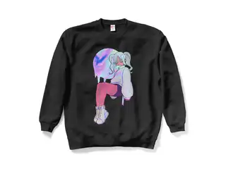 轟京子 ねおさいけスウェット スウェット - XL - ブラックの公式画像