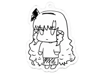 サロメちゃんアクキー サロメちゃん 透明の公式画像