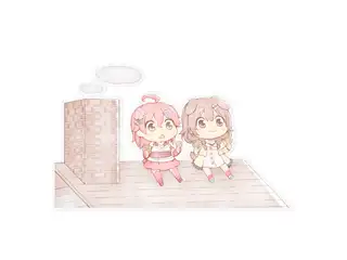 みっころね24　さくらみこ・戌神ころねステッカー３の公式画像