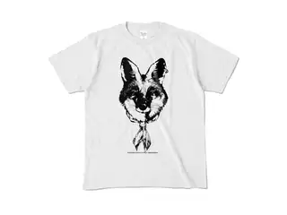 白上フブキ　一周年記念Tシャツ（ホワイトアッシュ：色無し） カラーTシャツ - M - アッシュ (淡色)の公式画像