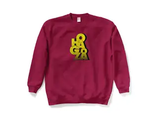 【限定色】本間ひまわり オリジナルスウェット 【限定色】しゃれござスウェット - XL - バーガンディの公式画像