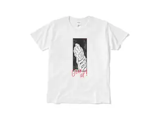 Etna Crimson "GEAR UP" Original T-Shirt Design A - White Lの公式画像