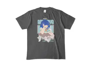 天宮こころ のゆめふわＴシャツ カラーTシャツ - M - チャコールの公式画像