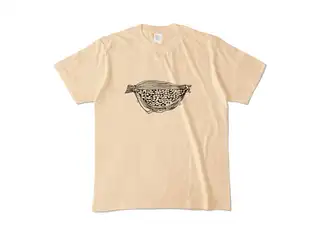 月ノ美兎 納豆カラーTシャツ カラーTシャツ - M - ナチュラル