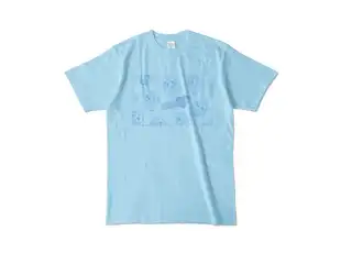 天宮こころ 夏グッズ2023/色Tシャツ みゃがいっぱいてぃー - ライトブルー -Lの公式画像