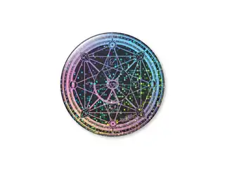 The Mixsing Pieces Holographic Can Badge Magic Circleの公式画像