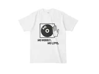 社築　ノーホビーノーライフTシャツ Tシャツ - L - 白