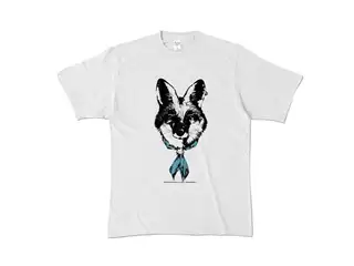 白上フブキ一周年記念Tシャツ（ホワイトアッシュ：色あり） カラーTシャツ - XL - アッシュ (淡色)の公式画像