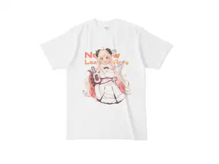 角巻わため　NowLoading Tシャツ Tシャツ - L - 白の公式画像