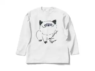 鷹宮リオン オリジナルロングスリーブTシャツ ワトソンロングスリーブTシャツ ホワイト - Lの公式画像