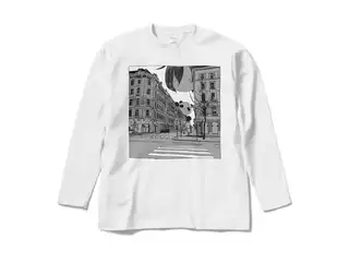 緑仙 オリジナルロングスリーブTシャツ ロングスリーブTシャツ - M - ホワイトの公式画像