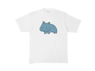 緑仙 オリジナルTシャツ カバ Tシャツ - XL - 白