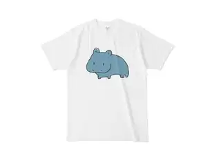 緑仙 オリジナルTシャツ カバ Tシャツ - L - 白の公式画像