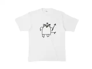 七次元生徒会！樋口楓作まめねこＴシャツ 大まめねこ  -XLの公式画像