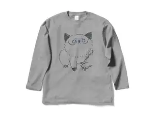 鷹宮リオン オリジナルロングスリーブTシャツ ワトソンロングスリーブTシャツ 杢グレー - Lの公式画像