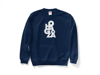 本間ひまわり オリジナルスウェット しゃれござスウェット- M - ネイビーの公式画像