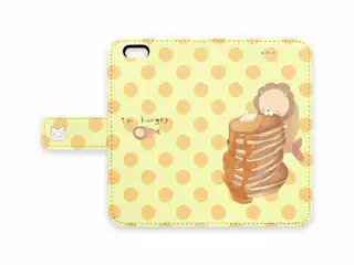 えびふらいおん手帳型ケース（iPhone） 夏色まつり 手帳型iPhoneケース - iPhone 6 / 6s - ストラップ穴 なしの公式画像