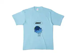 天宮こころ オリジナルTシャツ(カラー) カラーTシャツ - XL - ライトブルーの公式画像