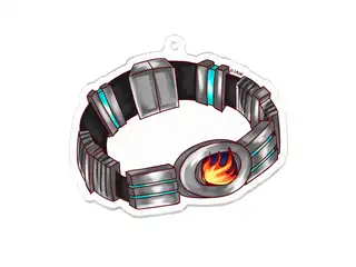 Etna Crimson DUAR Acrylic Keyholder Design D - Etna's Beltの公式画像