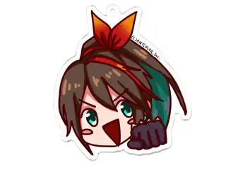 Etna Crimson DUAR Acrylic Keyholder Design A - Etna Sanjouの公式画像
