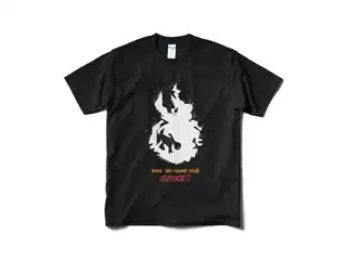 Etna Crimson "Have You Found Your JUSTICE? " Original T-Shirt Design B - Black Mの公式画像
