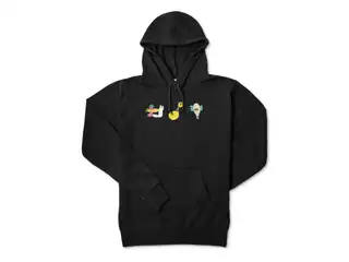 戌神ころね　ころモン パーカー パーカー - M - ブラックの公式画像