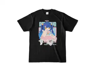 天宮こころ のゆめふわＴシャツ カラーTシャツ - S - ブラックの公式画像