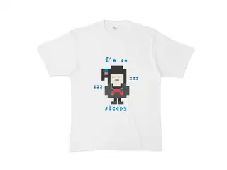 雨森小夜 オリジナルTシャツ(白) Tシャツ(D) - XL - 白の公式画像
