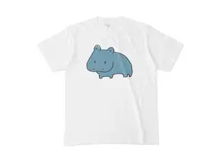 緑仙 オリジナルTシャツ カバ Tシャツ - M - 白の公式画像