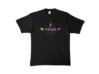 ＜新＞　常闇トワ 眷属Tシャツ『黒』 カラーTシャツ - XL - ブラック (濃色)の公式画像