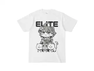 さくらみこ　エリート巫女をヨイショするTシャツ Tシャツ - S - 正面の公式画像