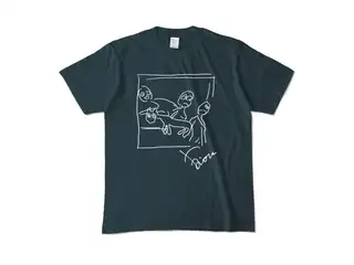 鷹宮リオン　ゲ◯ニカカラーTシャツ カラーTシャツ - M - デニム (濃色)の公式画像