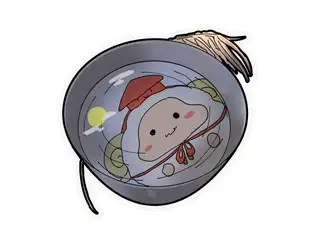 やまなつ晩酌RADIO オリジナルステッカー 9月 - クリアの公式画像