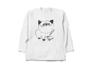 鷹宮リオン オリジナルロングスリーブTシャツ ワトソンロングスリーブTシャツ ホワイト - XLの公式画像