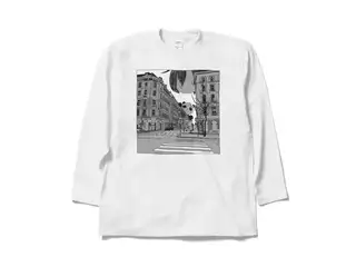 緑仙 オリジナルロングスリーブTシャツ ロングスリーブTシャツ - XL - ホワイトの公式画像