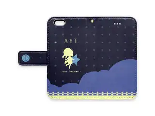 星街すいせい 手帳型iPhoneケース 手帳型iPhoneケース - iPhone 6 / 6s - ストラップ穴 ありの公式画像