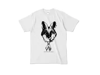 白上フブキ　一周年記念Tシャツ（ホワイトアッシュ：色無し） カラーTシャツ - L - アッシュ (淡色)の公式画像