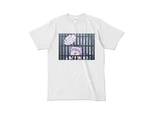 ＜新＞　猫又おかゆ「有罪」Tシャツ カラーTシャツ - L - アッシュ (淡色)の公式画像