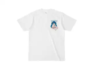 天宮こころ の胸ぷりTシャツ - S - ブラウン-ハーフツインの公式画像