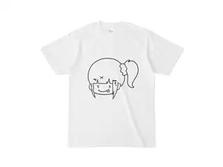 早瀬走 オリジナルTシャツ ぺろりんはやちぇTシャツ - S - 白の公式画像