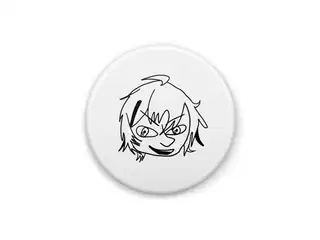 Vtuberロック革命2021 オリジナル缶バッジ 缶バッジ - 32mm 不破湊の公式画像